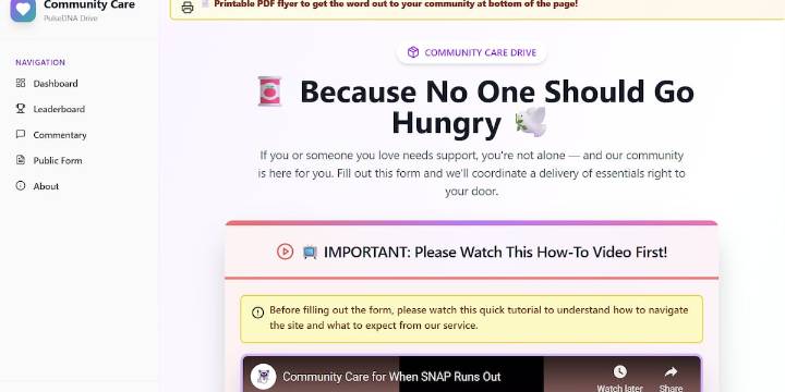Website launches to feed Tucson families impacted by SNAP cuts
