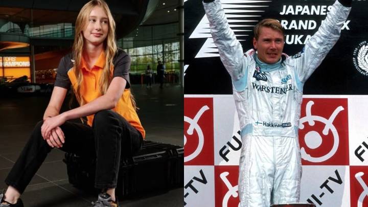 Like Father, Like Daughter: McLaren Sign Former F1 World Champion Mika Hakkinen’s Daughter