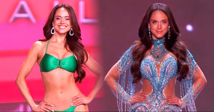 Miss Universo 2025: Karla Bacigalupo deslumbró en la preliminar con impecable desfile en traje de baño y gala