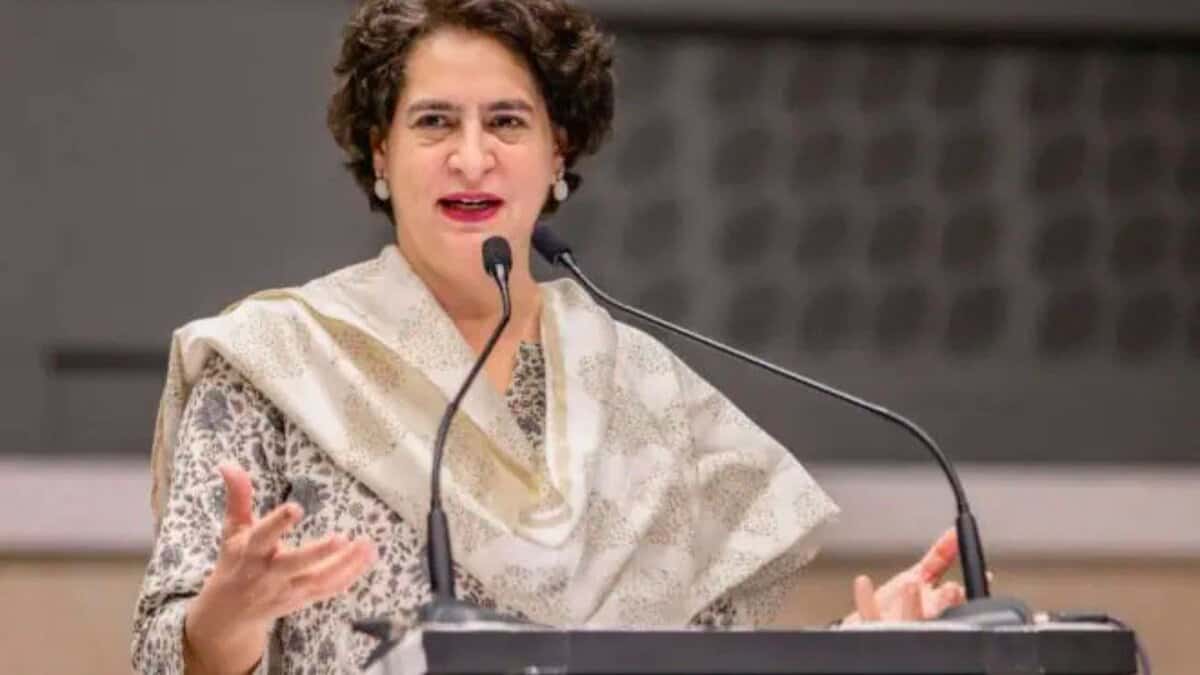 Vote for protection of democracy, Constitution: Priyanka Gandhi