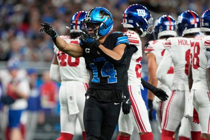 Photo gallery from the Lions’ overtime win over the Giants