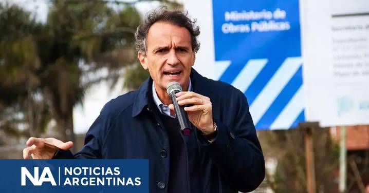 Dura crítica de un ministro de Kicillof a Milei por la parálisis en el plan de la Cuenca del Salado