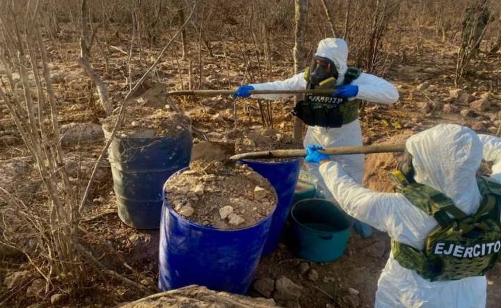 Ejército localiza 15 centros con químicos para drogas sintéticas en la sierra de Sinaloa