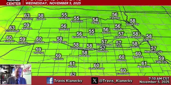 While cooler today, most days will still be above average. This weekend might be the worst weather we see for the next couple of weeks.