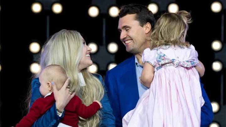 Erika Kirk explains how she's helping her children deal with Charlie's death