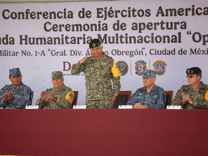 Entrega México la presidencia de la Conferencia de Ejércitos Americanos a Paraguay