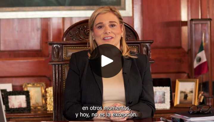 Gobernadora pide liberar carreteras y urge solución federal a protestas, en un comunicado en sus redes sociales.