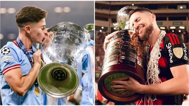 ¡Ya son 15! Los jugadores que ganaron la Copa Libertadores y la Champions League