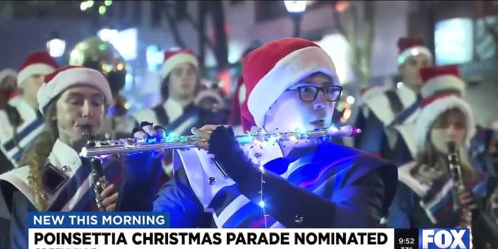 Greenville's Poinsettia Christmas Parade nominated for best in the U.S.