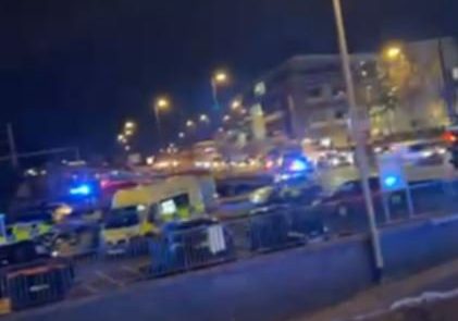 Huge emergency response at Ashton-under-Lyne as all trains cancelled