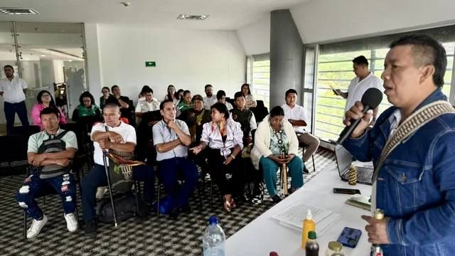 Comunidades indígenas del Quindío participan en la primera mesa de diálogo nacional
