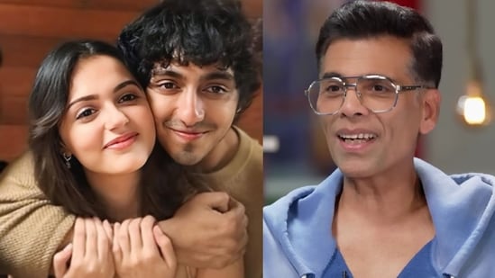 Did Karan Johar just confirm Ahaan Panday and Aneet Padda’s romance? Viral video