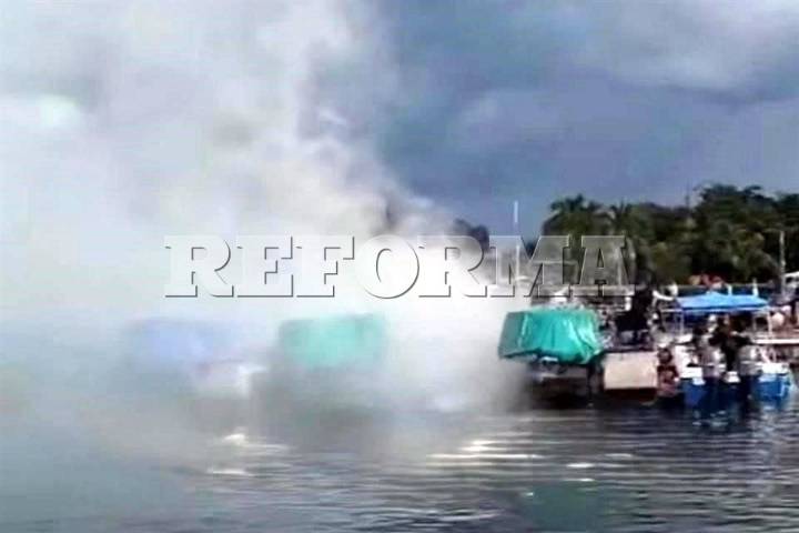 Deja explosión 5 marinos heridos en Cozumel