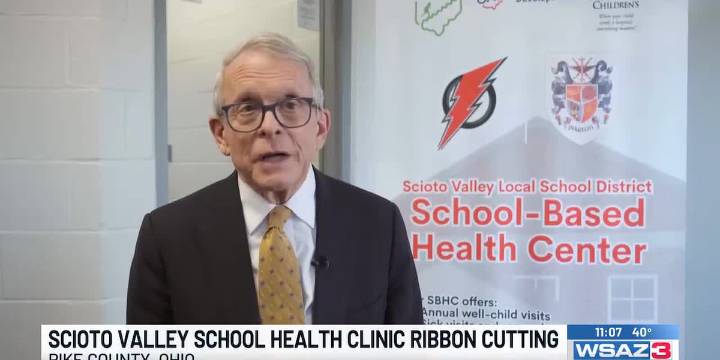Ribbon cutting held for Scioto Valley School Health Clinic