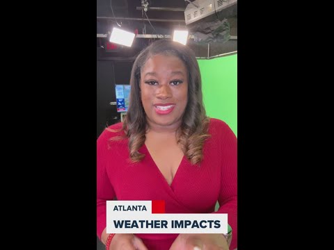 Flirting with record high temperatures in Atlanta