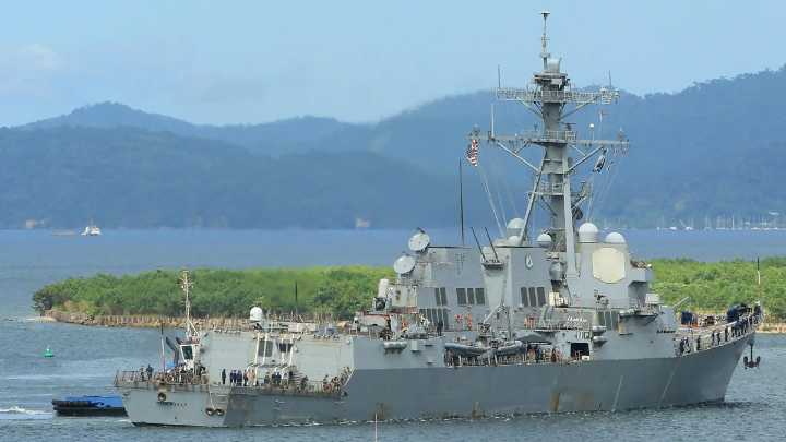 Trump debatió "variedad de opciones" sobre Venezuela con altos cargos del Pentágono