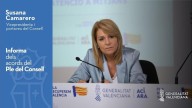 DIRECTO | Susana Camarero comparece tras la reunión del Pleno del Consell