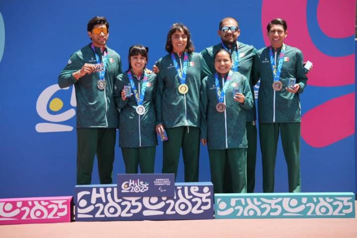 Atletismo impulsa a México en medallero de Chile 2025