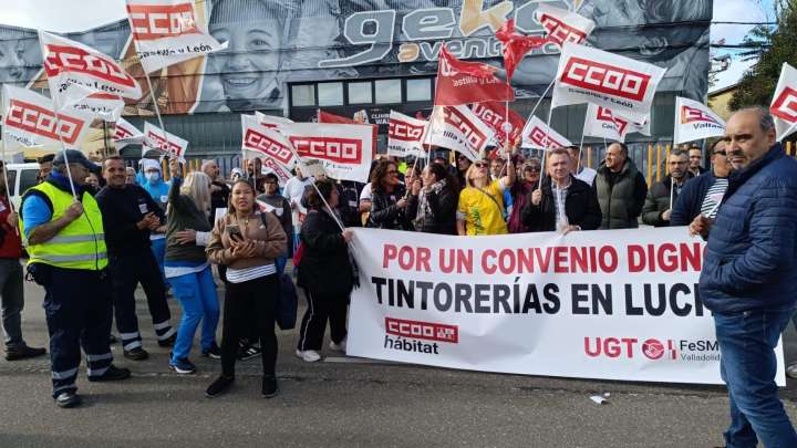 El pulso de las tintorerías en Valladolid: la plantilla amenaza a Ilunion con una huelga mientras el conflicto crece