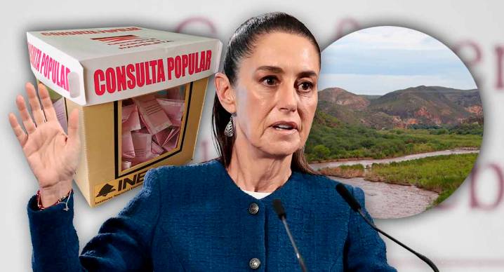 Consulta sobre presas en Río Sonora se ha ido posponiendo, pero sí se realizará, confirma Sheinbaum