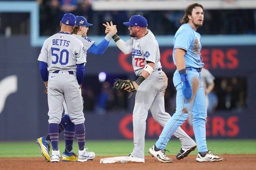Dodgers force World Series to deciding Game 7 by holding off Blue Jays 3