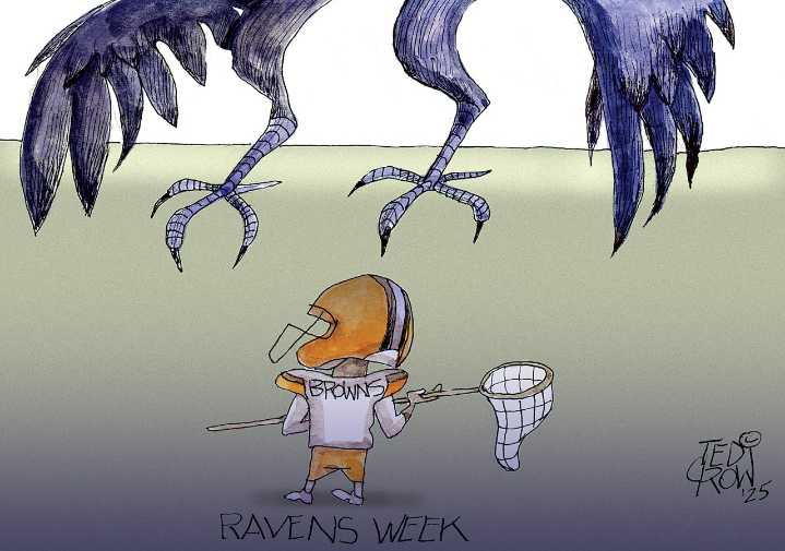 Browns face suddenly high-flying Ravens: Crowquill