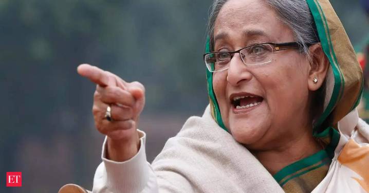 What are the charges against Sheikh Hasina?