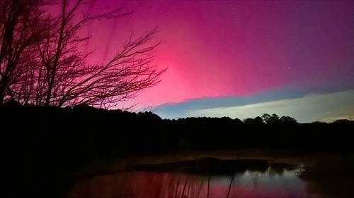 Northern Lights possible again in Central NC Wednesday night