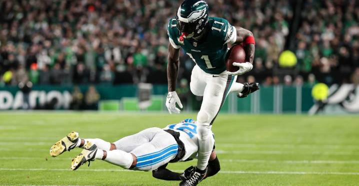 Eagles vs. Lions: Second quarter score updates