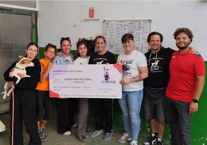 Las Vacilonas se van donando sus bienes