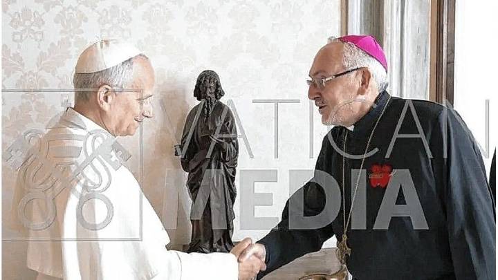 El Papa León XIV recibió al obispo de Gualeguaychú en el Vaticano