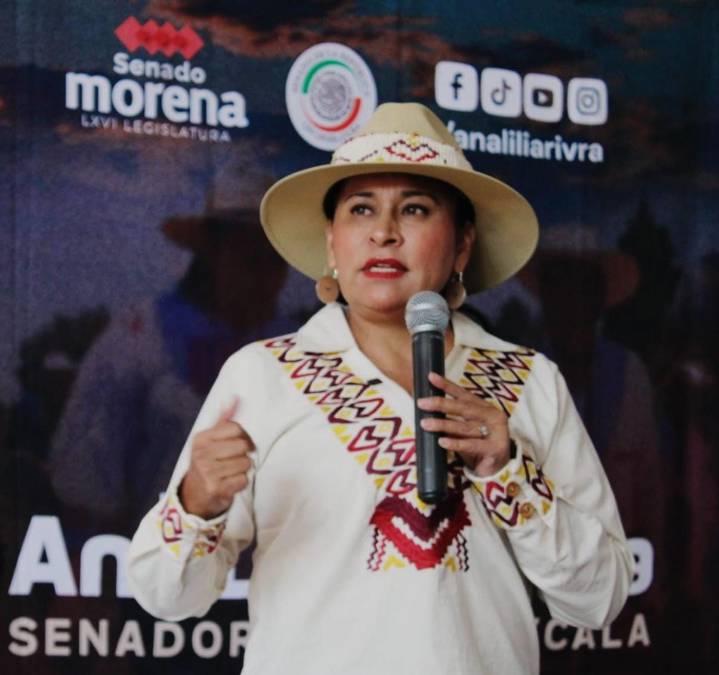 Llama Ana Lilia Rivera a la unidad en torno a Morena y a la presidenta Sheinbaum