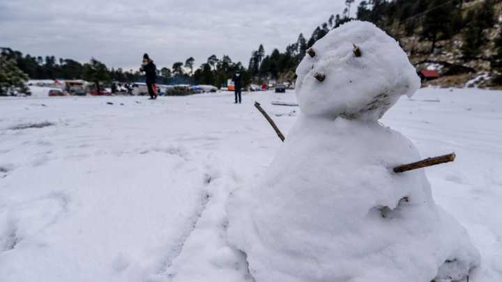 Viene Nevada a México: En Estos Estados se Espera Caída de Nieve y Aguanieve en Próximas Horas