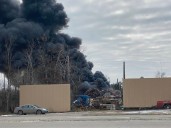 Developing: Fire at northern Minnesota scrap metal facility, explosions heard