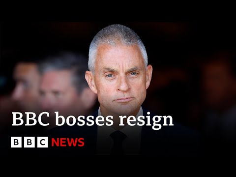 Reaction to resignations of BBC bosses Tim Davie and Deborah Turness