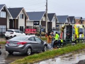 Mujer sufre fractura grave tras ser atropellada en calle Enrique Abello