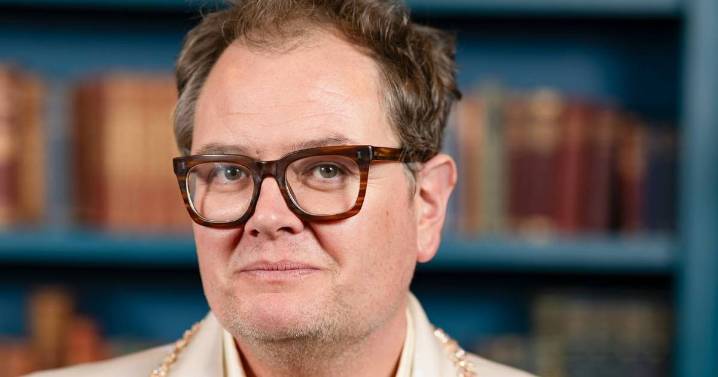 Alan Carr says he’s too sweaty to be new Strictly but is honoured to be in the hat