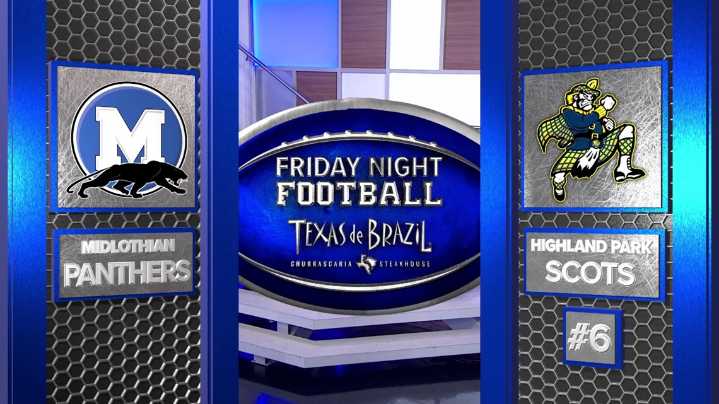 Midlothian, #6 Highland Park battle for district title on Friday Night Football