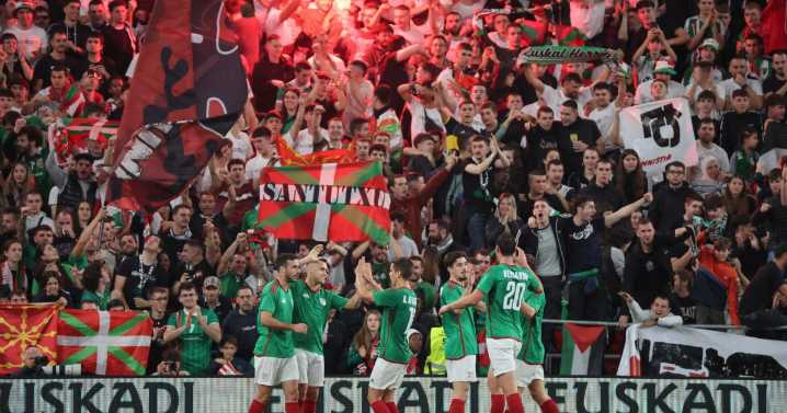 Euskadi le ganó 3-0 a Palestina para cerrar una jornada festiva, solidaria y reivindicativa vasca y gazatí