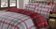 The Range 'warm and cosy' bedding comes in two colours