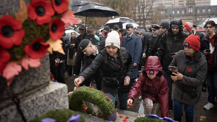 Remembrance Day 2025 at Halifax's Grand Parade