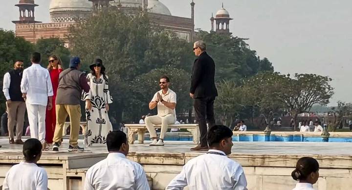 Don Jr visits Agra, to attend star-studded wedding in Udaipur