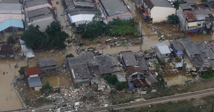 Deja 375 muertos y millones de afectados por inundaciones en el sur y sudeste de Asia