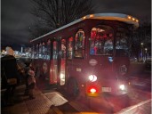 Free family fun, festive entertainment, and the Holly Trolley await