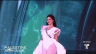 Miss Palestina hace historia en pasarela en traje de baño