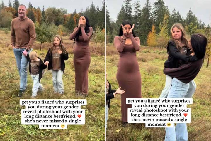 Pregnant Mom Cries in Viral TikTok When Her Maternity Photoshoot Is Crashed by Surprise Guest (Exclusive)