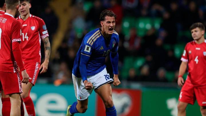 Italia ganó por un gol de Pio y aplazó la clasificación directa al Mundial de la Noruega de Haaland