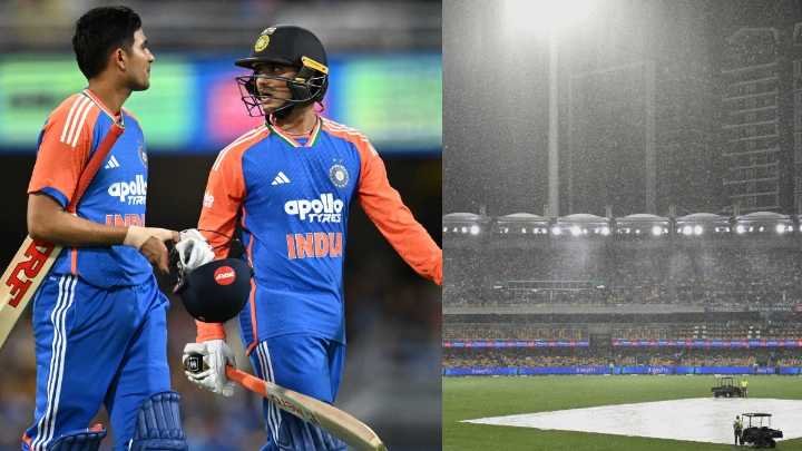 India clinch T20I series 2-1 as rain washes out final match in Brisbane