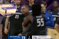 Last-second double-technical foul causes shocking bad beat in UNC Asheville vs. WCU
