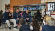 Local veterans stop by South Boston second-grade class for special visit
